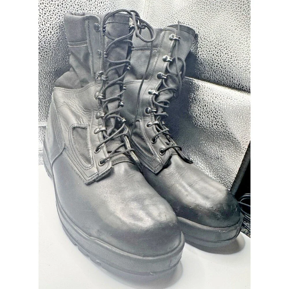 Belleville 300 TRP ST Leather Steel Toe Combat Boots Men’s 13.5R Vibram USA Made